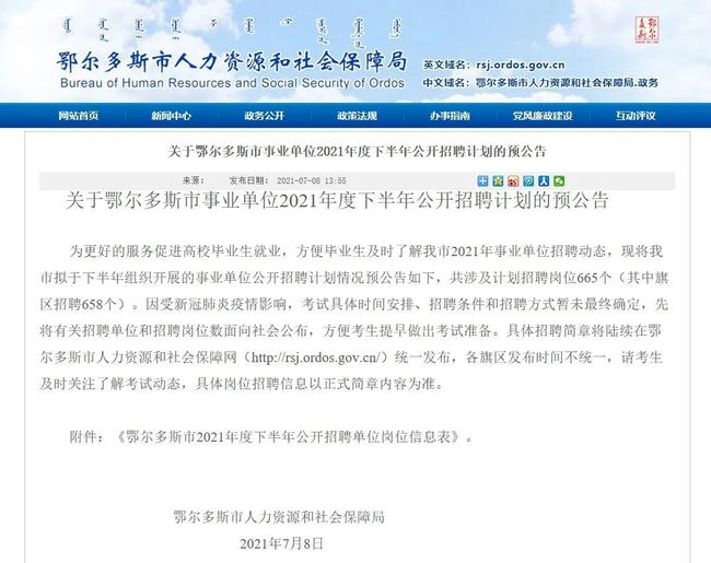 鄂尔多斯市招聘网最新招聘动态深度解析