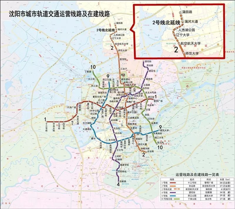 沈阳地铁10号线最新线路图，城市脉络的新拓展