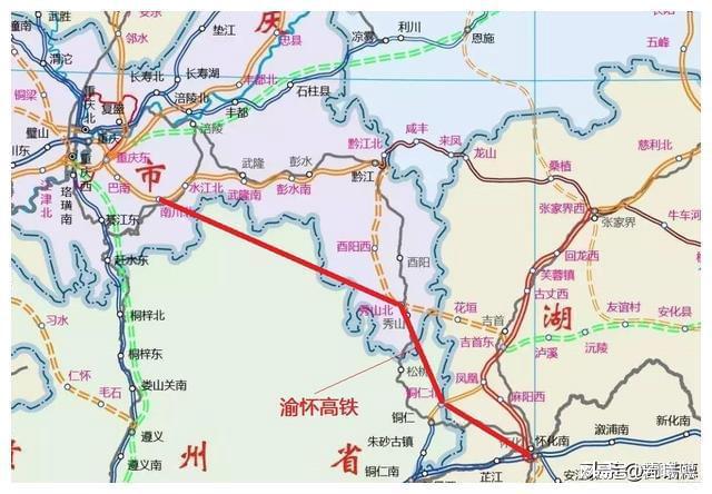 怀桂高铁最新线路图,怀桂高铁最新线路图及其影响